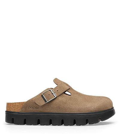 BIRKENSTOCK BOSTON CHUNKY SUEDE TAUPE Birkenstock