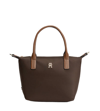 TOMMY HILFIGER MINI TOTE FONDANT BROWN Hilliards