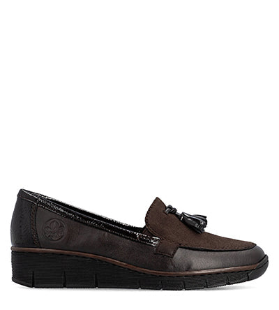 RIEKER TOSSLE 53771 BROWN Rieker Shoes