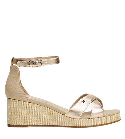 Tommy Hilfiger Mid Wedge Metallic Tommy Hilfiger