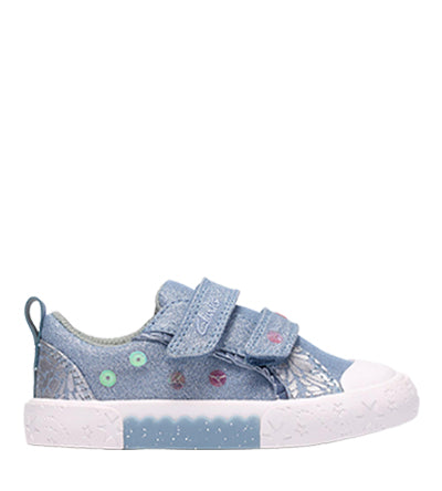 CLA FOXING TRIM T DENIM G FIT Clarks